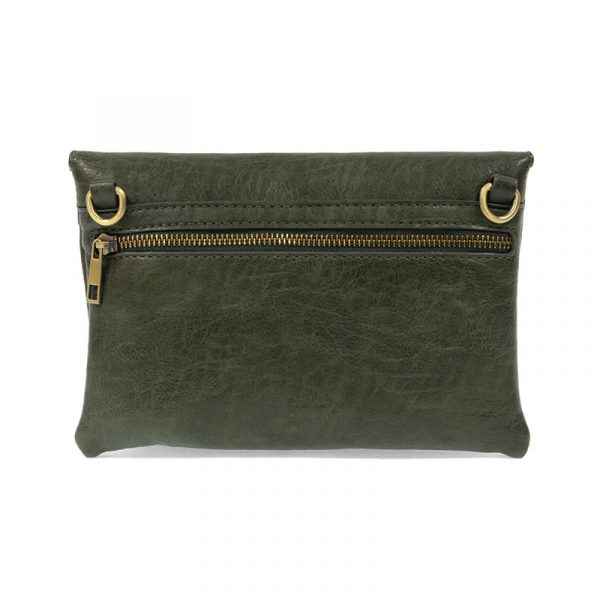 Dark Jade Kiara Foldover Convertible Crossbody