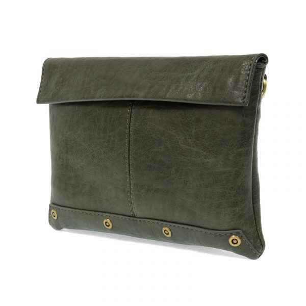 Dark Jade Kiara Foldover Convertible Crossbody