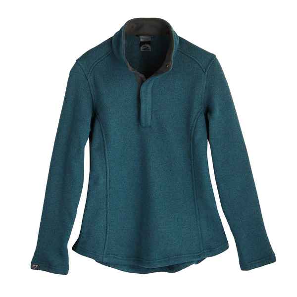 Overachiever Balsam Green Sweaterfleece Pullover