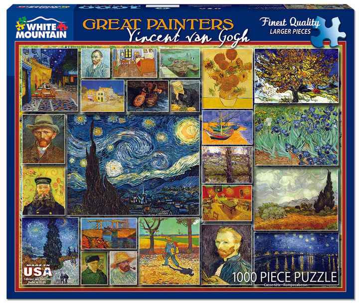 Great Painters: Vincent Van Gogh 1000 Piece Puzzle
