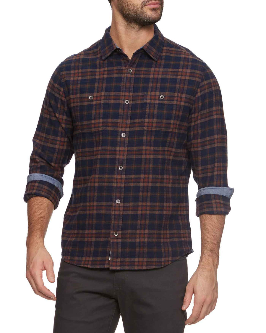 Men's Oliver Stretch Flannel Shirt
