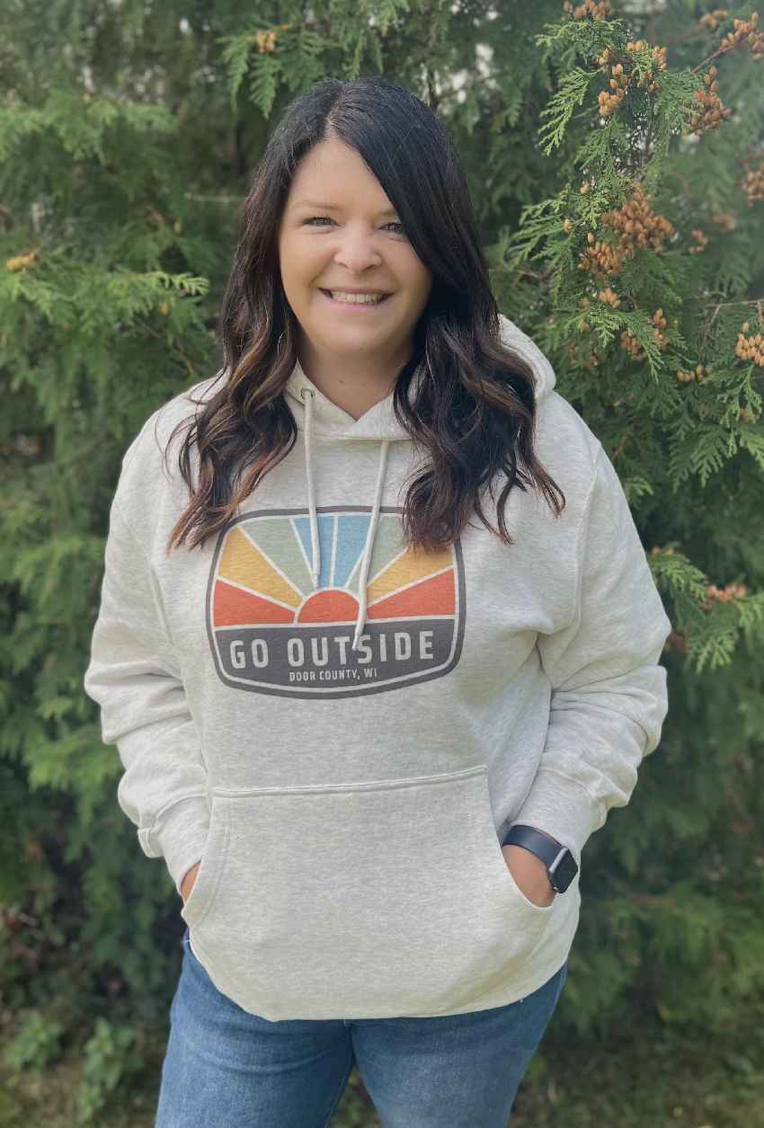 GO OUTSIDE DOOR COUNTY HOODIE