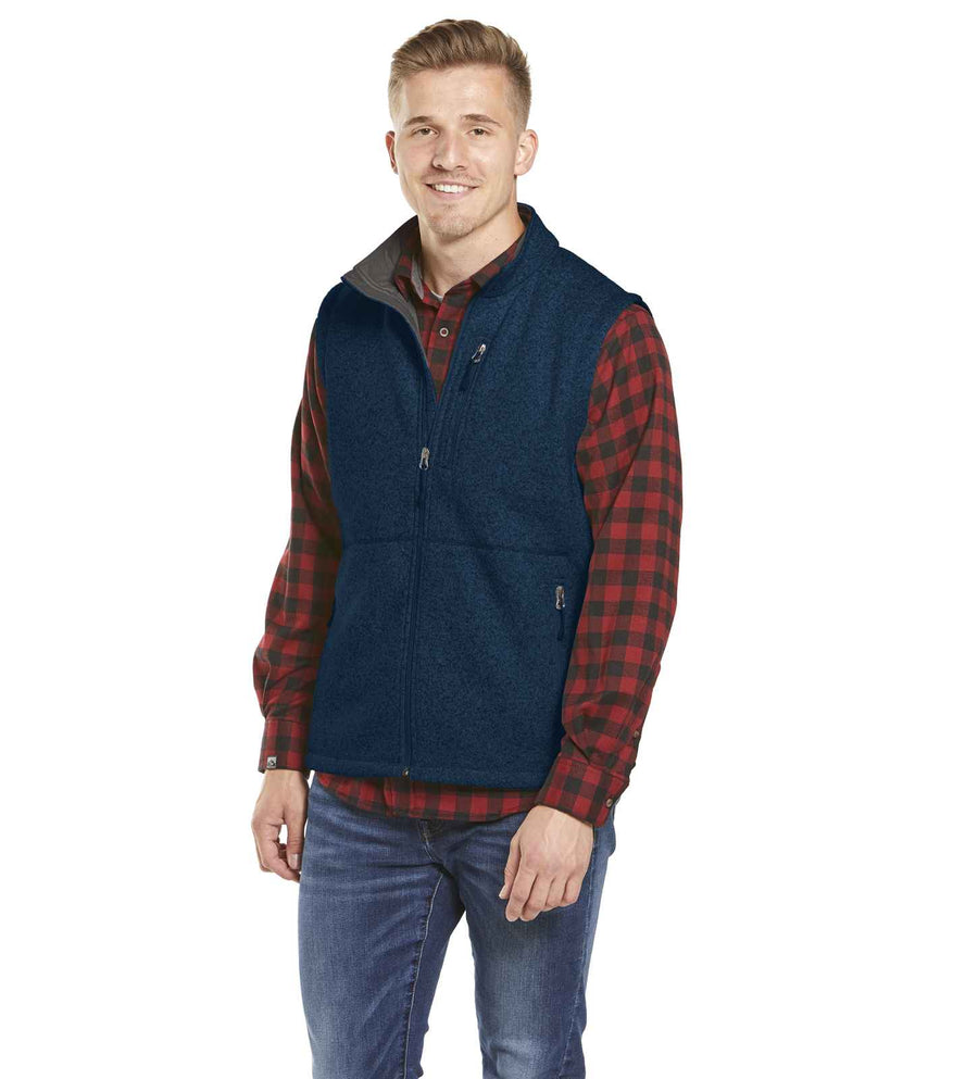 MEN'S NAVY OVER-ACHIEVER VEST
