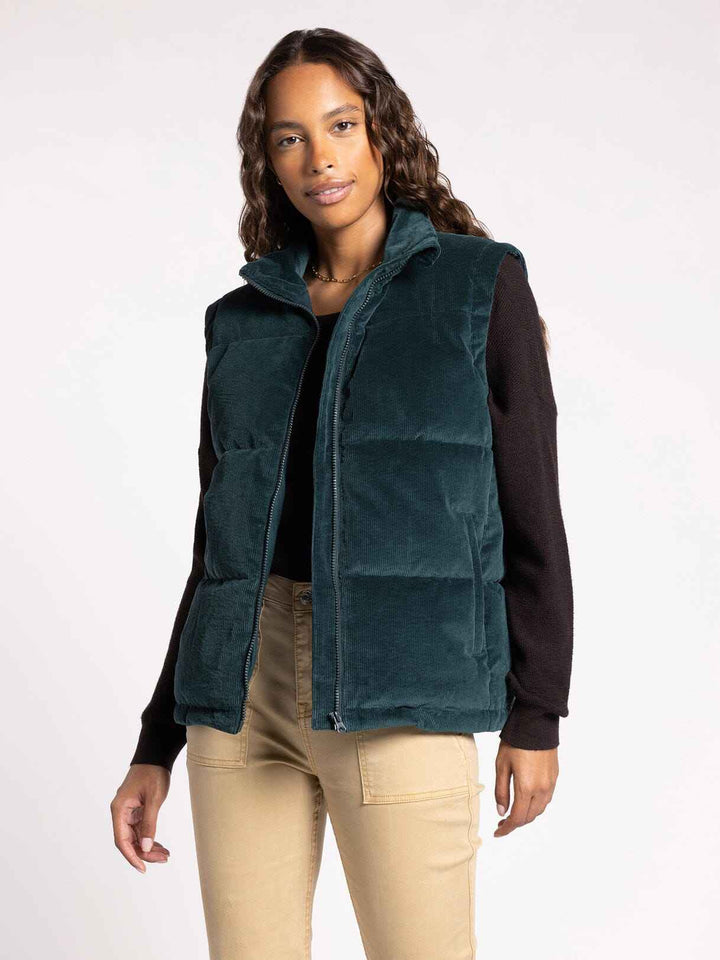 ALVERN EVERGREEN ZIP VEST