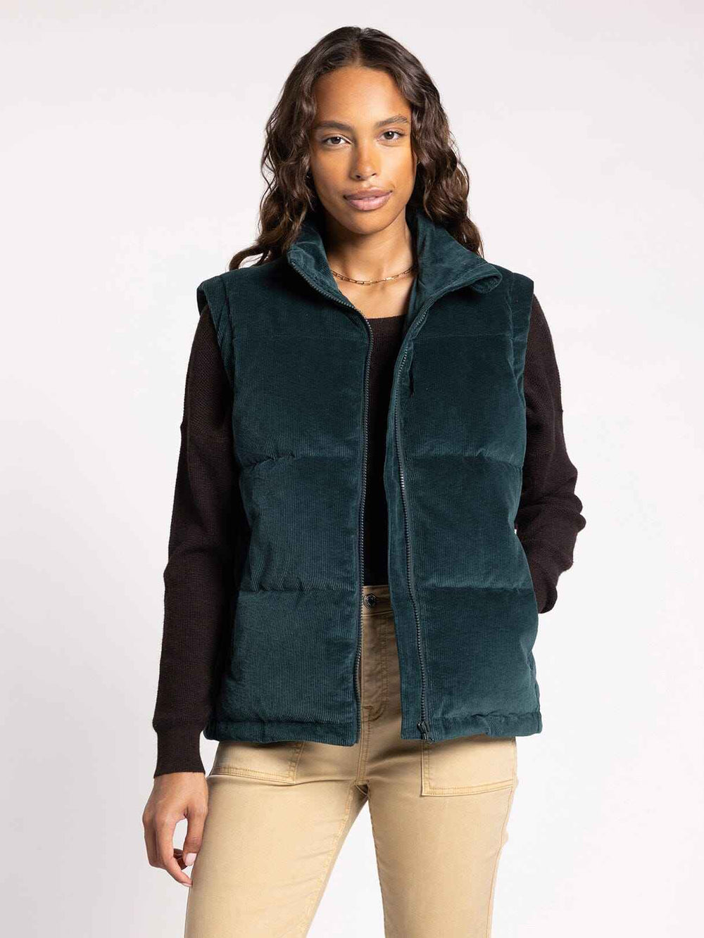 ALVERN EVERGREEN ZIP VEST
