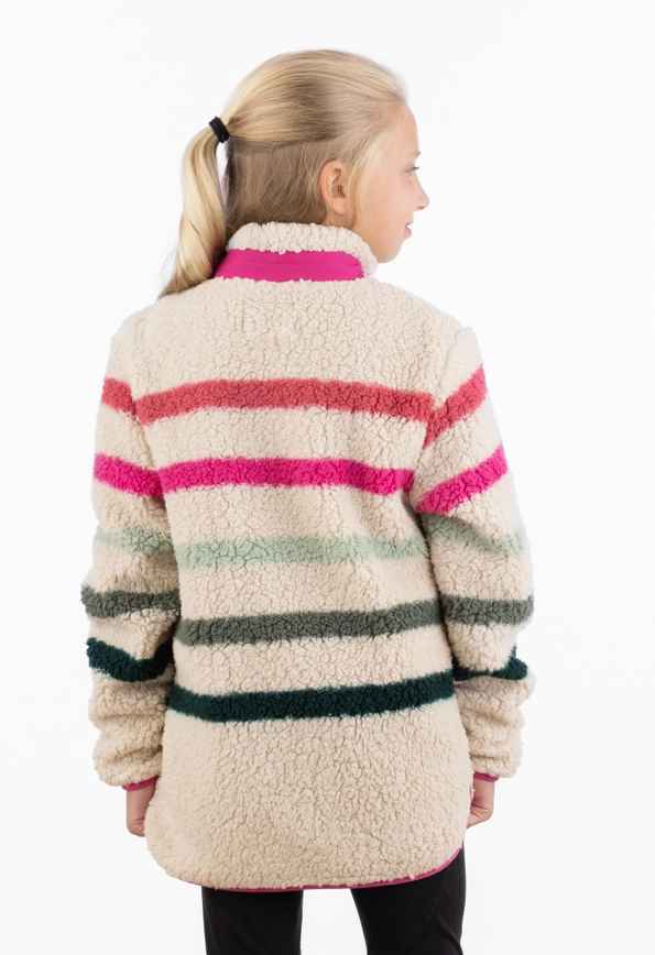 Girls Anissa Birch Stripe Sherpa Jacket
