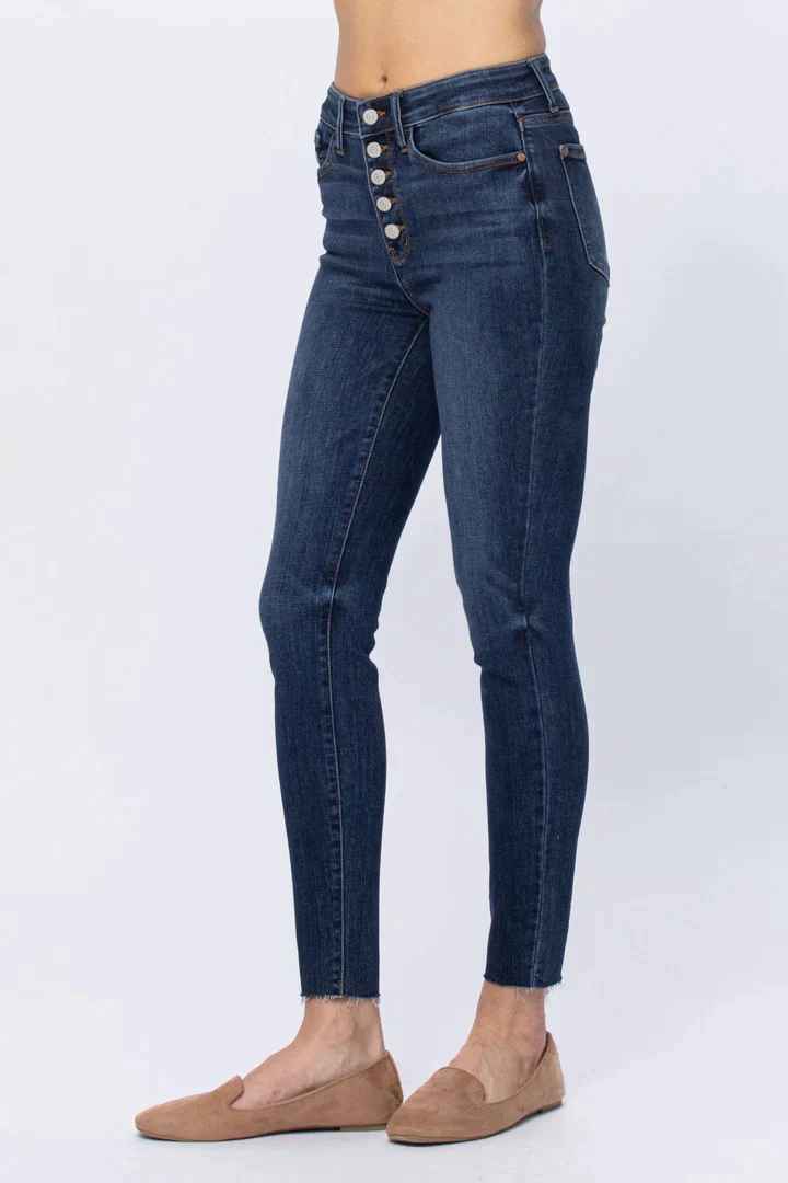 CARMEN BUTTON FLY JEANS