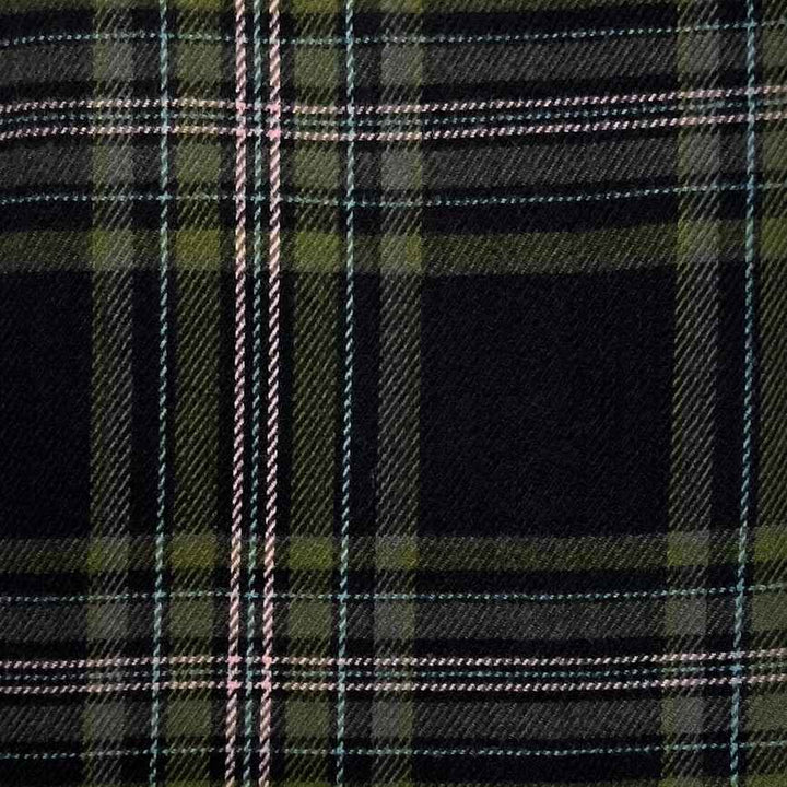 BLACK SCOTTISH TARTAN SCARF