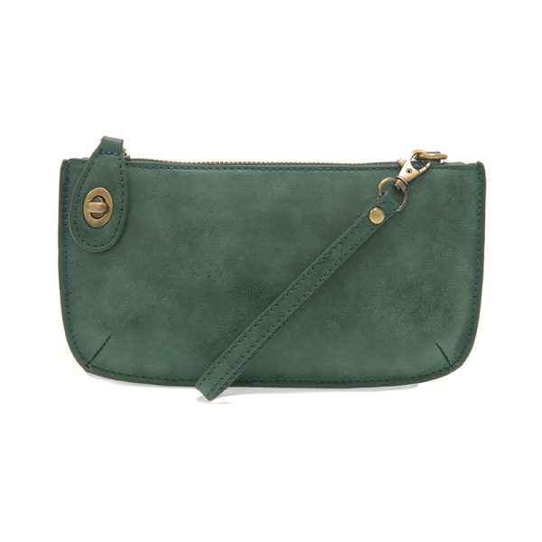 Deep Teal Lux Crossbody Wristlet