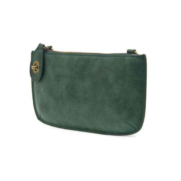 Deep Teal Lux Crossbody Wristlet