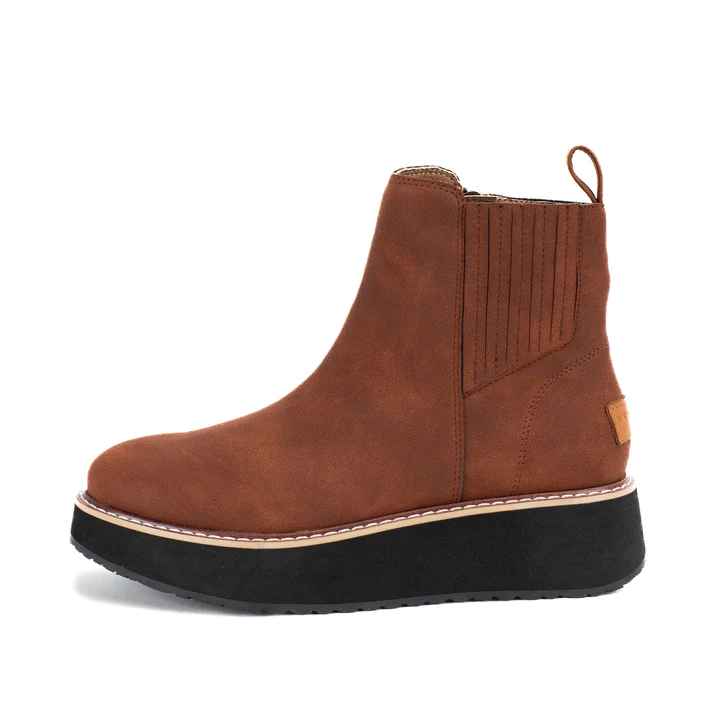 Klinton Tan Brown Chelsea Boot