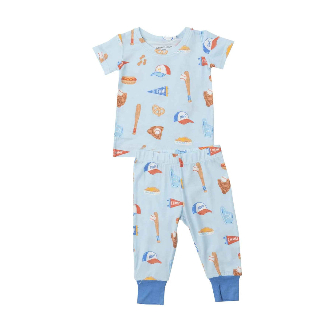 Baseball Bamboo Lounge Wear Set