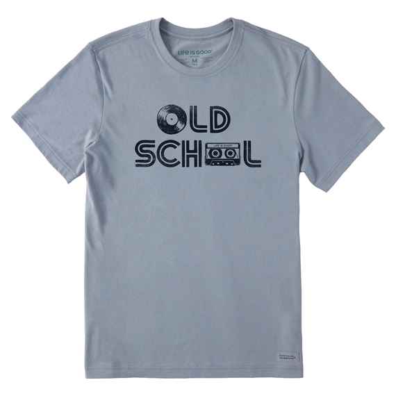 Men's Old School Vinyl Cassette Crusher Lite Tee
