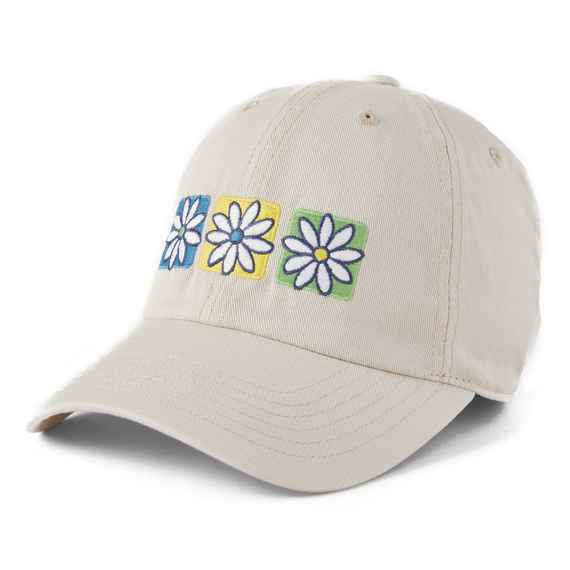 THREE BOXED DAISIES CHILL HAT