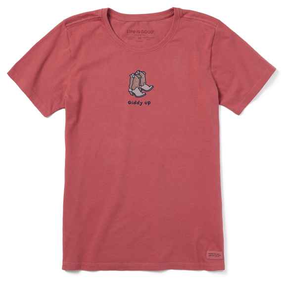 Giddy Up Cowboy Boot Crusher Tee