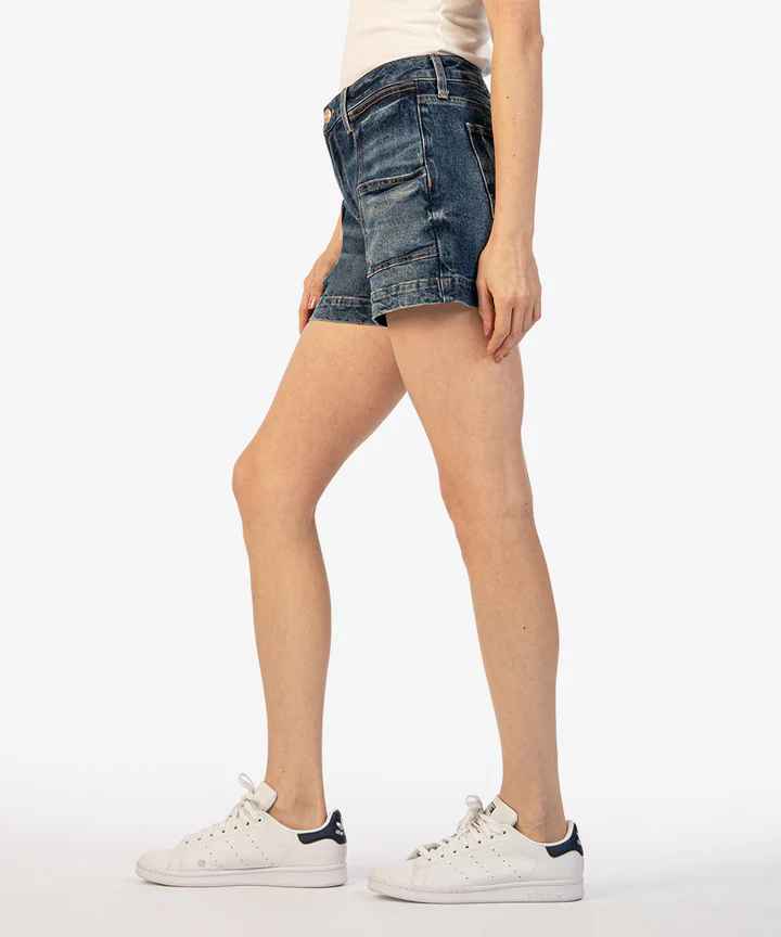 Jane High Rise Shorts With Pork Chop Pockets