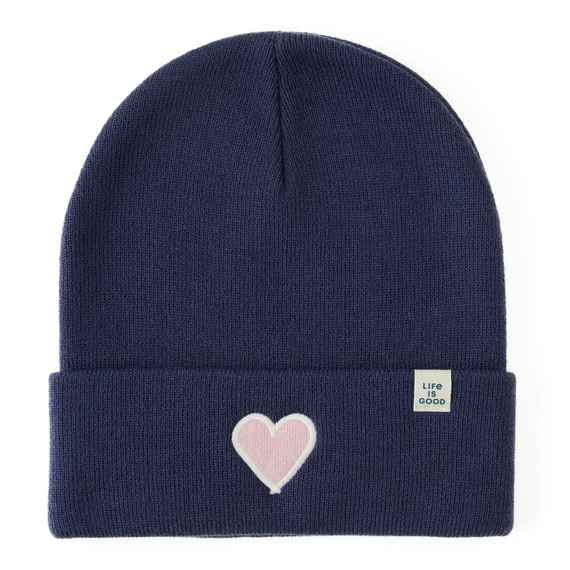 HEART CUFF BEANIE