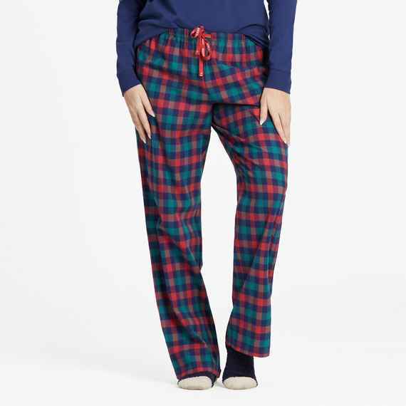 MERRY MITTENS PLAID PJ SET