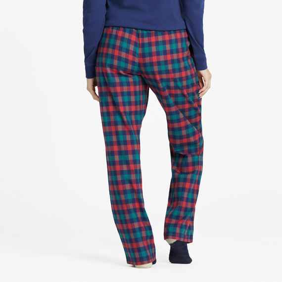 MERRY MITTENS PLAID PJ SET