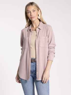 BLUSH LEWIS KNIT SHACKET