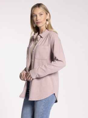 BLUSH LEWIS KNIT SHACKET