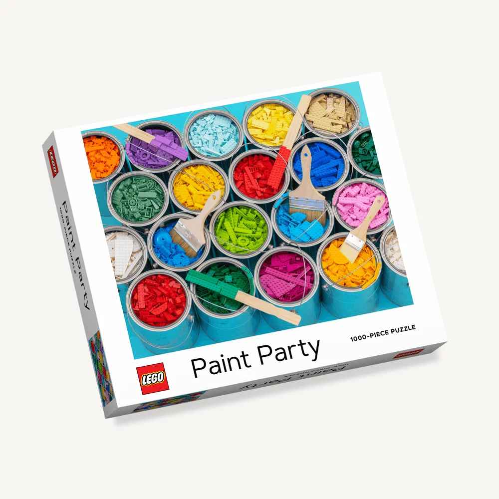 Lego Paint Party 1000 Piece Puzzle