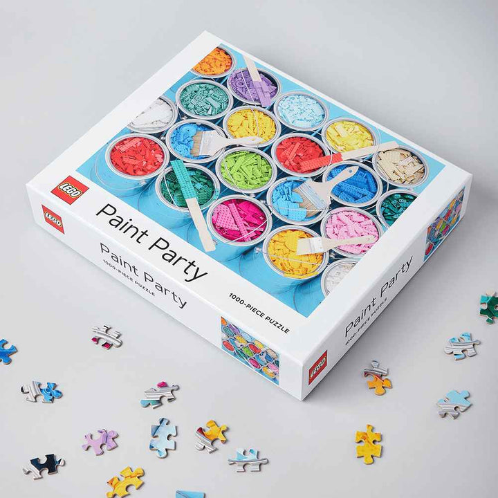 Lego Paint Party 1000 Piece Puzzle