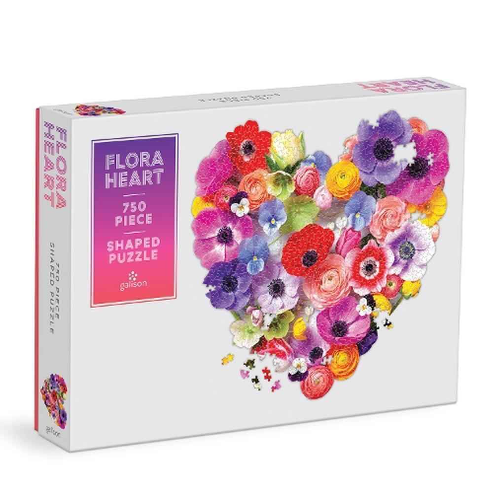 FLORA HEART SHAPED PUZZLE