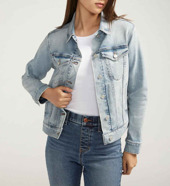 Kiara Beverly Blue Denim Jacket