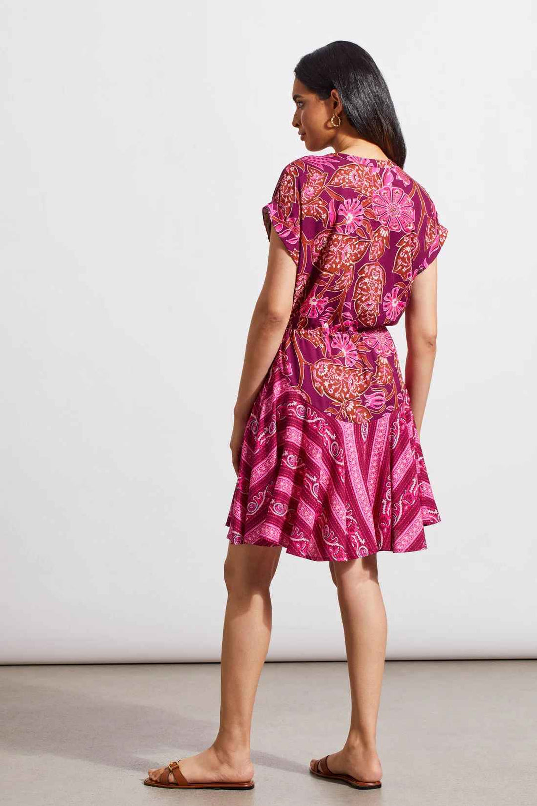 DAIQURI COMBO PRINT DRESS