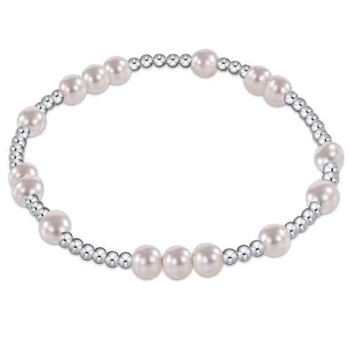 Pearl Hope Unwritten 5mm Bead Sterling Bracelet