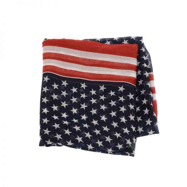 MULTI STARS & STRIPES SCARF