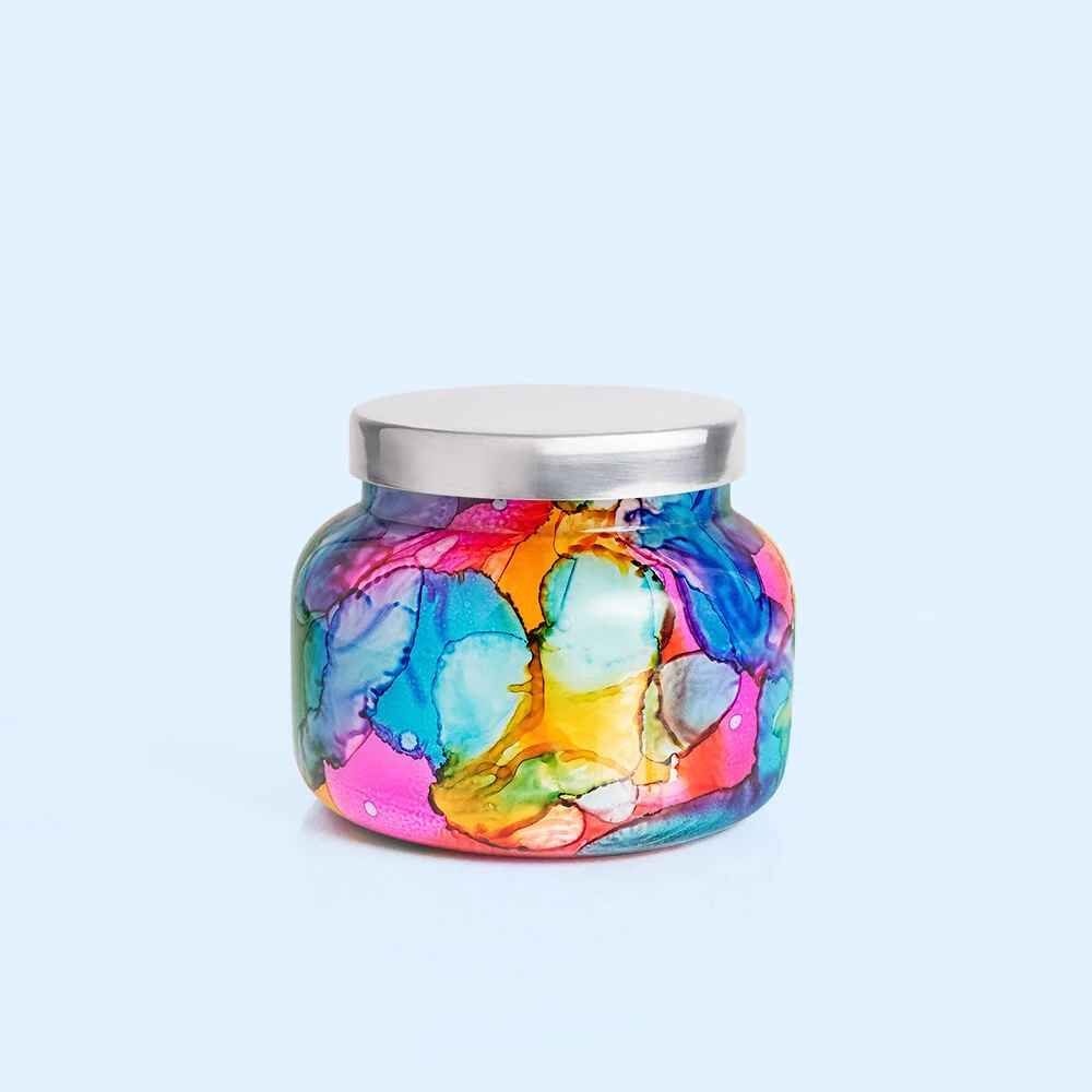 Volcano 19oz Rainbow Watercolor Candle