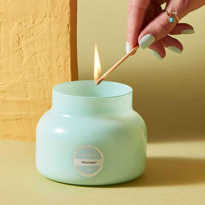 Aqua Volcano 19oz Signature Jar Candle