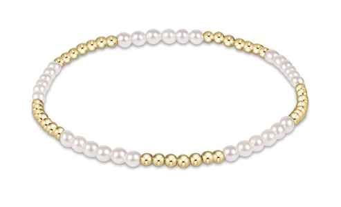 Pearl Classic Blissful Pattern 2.5 mm/3mm Bracelet
