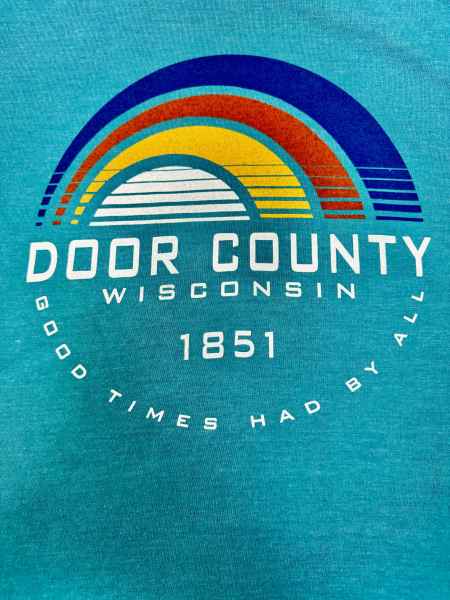 Good Times Door County Peached Tee