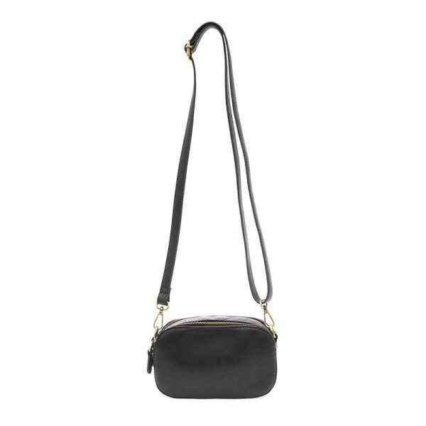 Black Layne Mini Camera Crossbody
