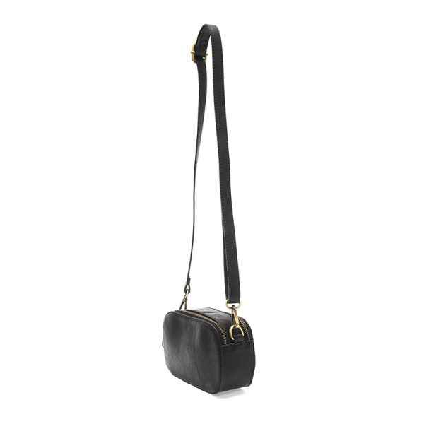 Black Layne Mini Camera Crossbody