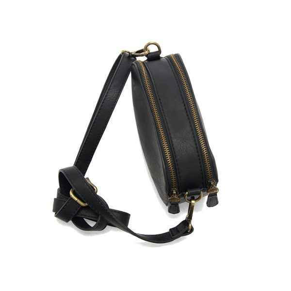 Black Layne Mini Camera Crossbody