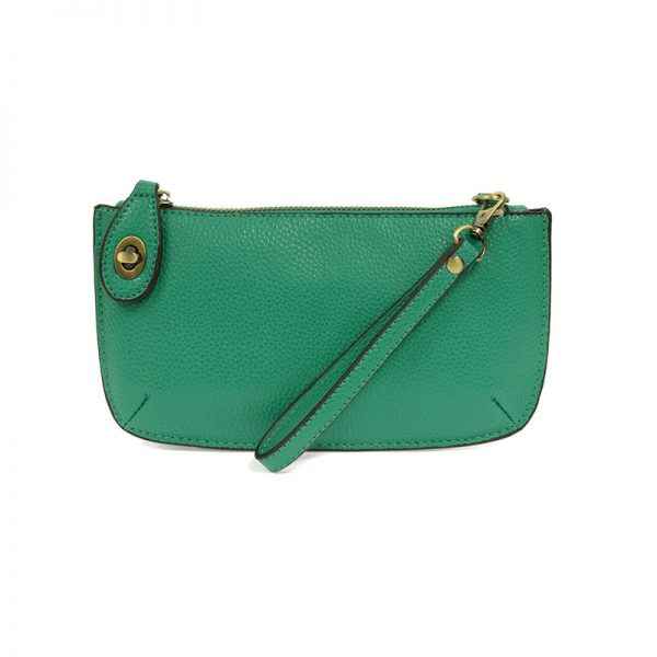 Tropical Green Wristlet Crossbody Clutch