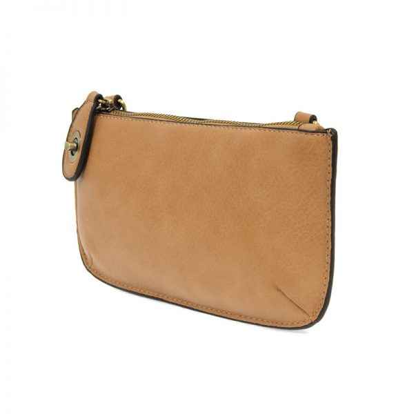 Golden Oak Wristlet Crossbody Clutch