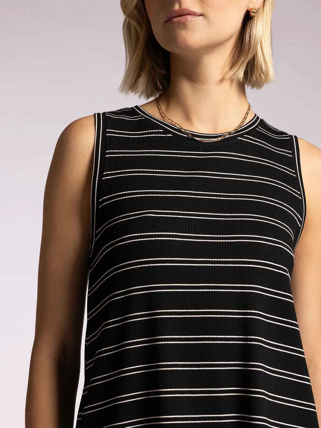 EUCLID BLACK STRIPE TANK