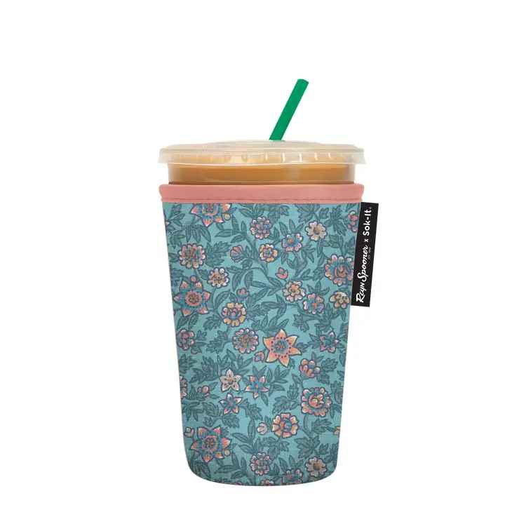 WILD FLOWERS COLD CUP SLEEVE