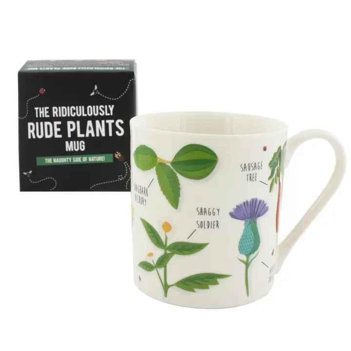 RIDICULOUSLY RUDE PLANTS MUG
