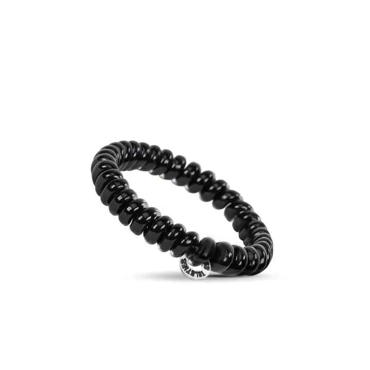 JET BLACK SMALL HAIR TIES