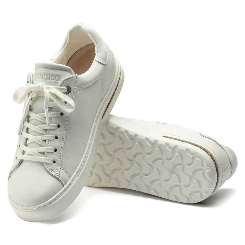 Bend Low White Leather Sneaker