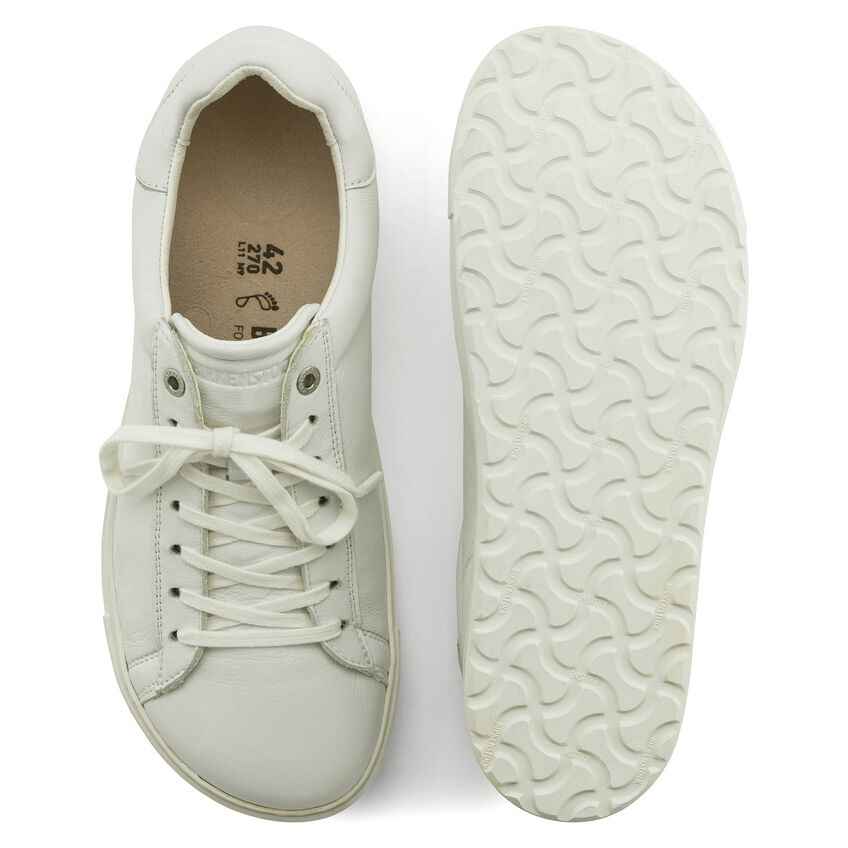 Bend Low White Leather Sneaker