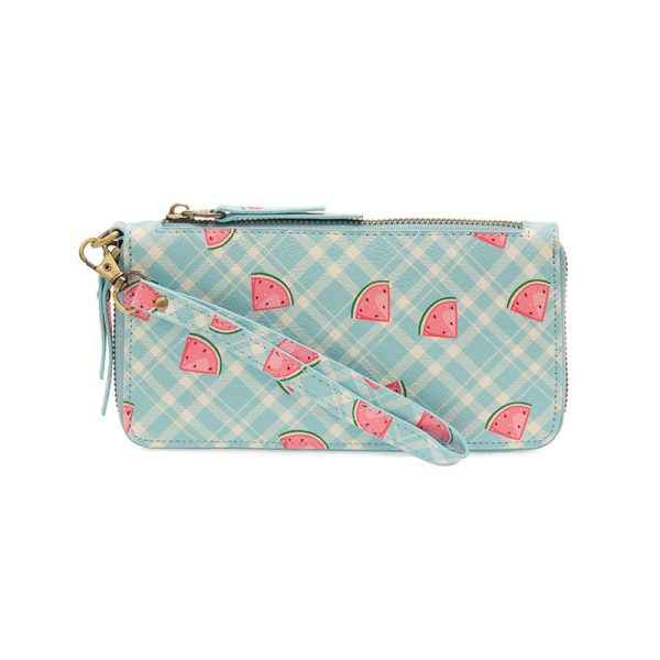 Watermelons Chloe Printed Zip Around Wallet/Wristlet