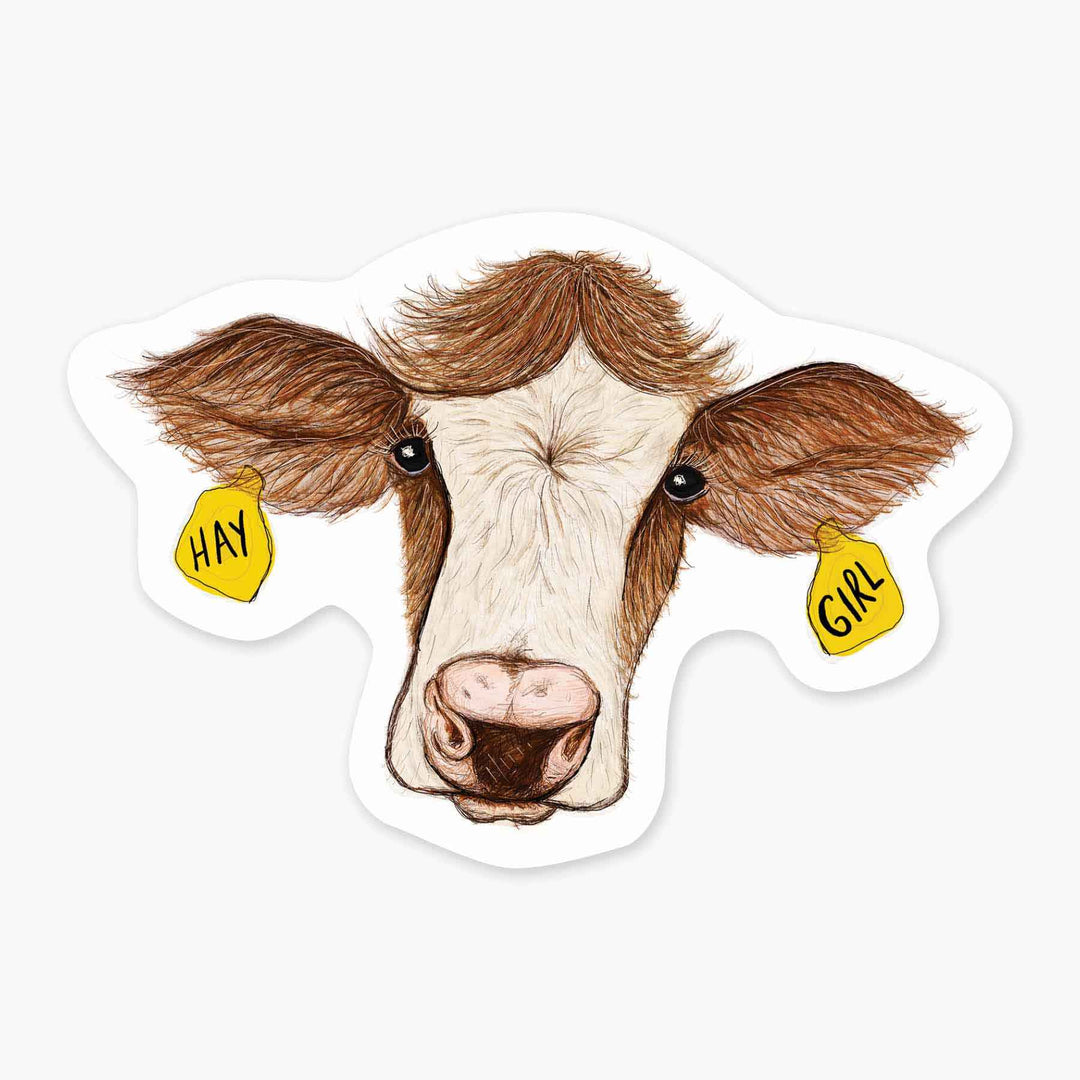 HAY GIRL DECAL