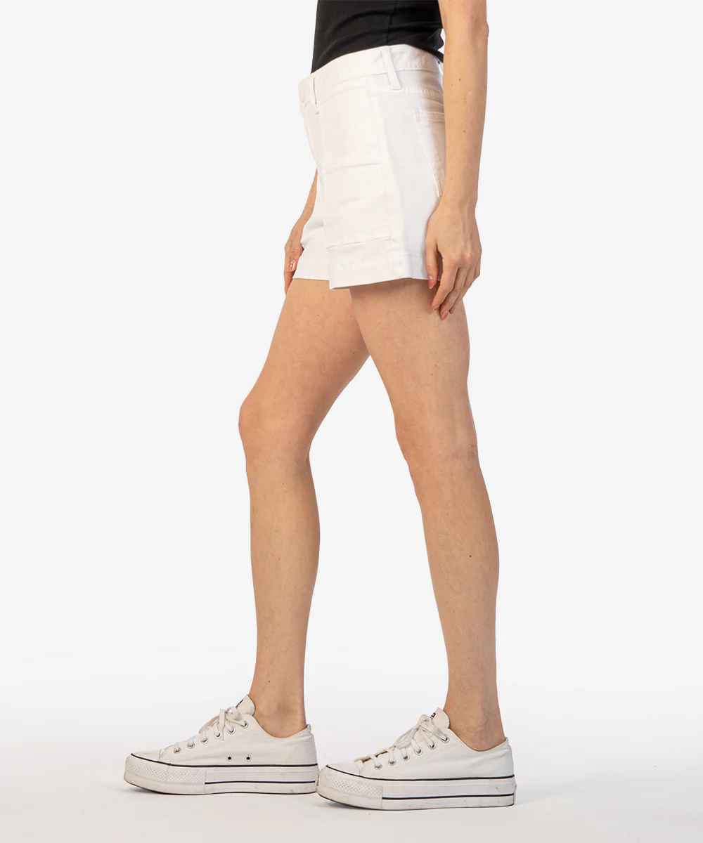 JANE WHITE HIGH RISE SHORTS